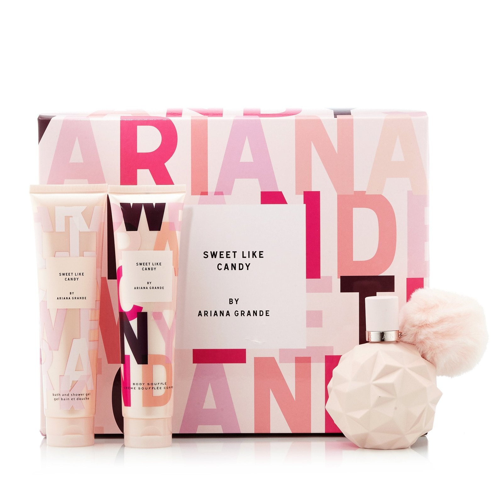 GRANDE-SWEET-LIKE-CANDY-Women-Gift-Set-Best-Price-Fragrance-Parfume-DETAILS.jpg Ariana Grande Sweet Like Candy Gift Set for Women - Fragrance - Image 1