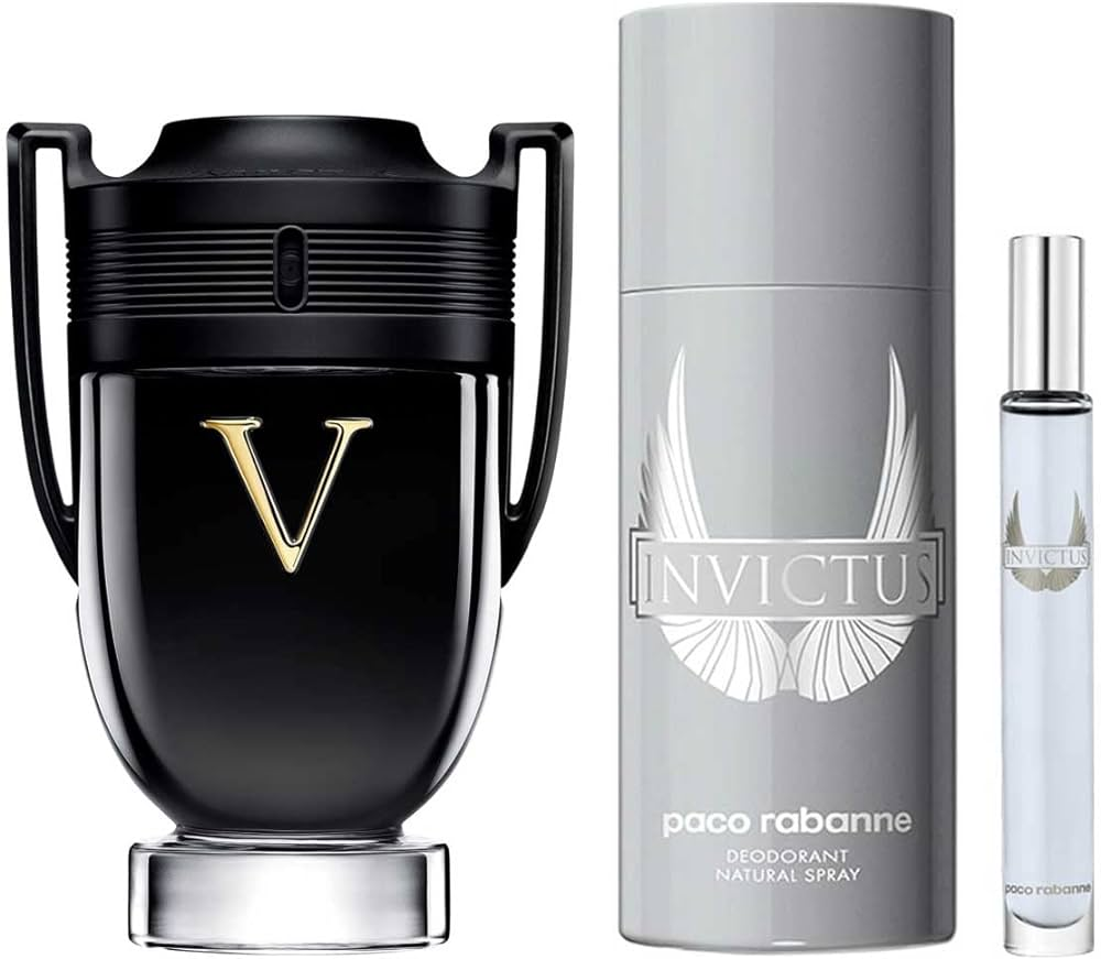 PacoRabanne_InvictusVictory_3pc_Set.png Paco Rabanne Invictus Victory 3-Piece Gift Set for Men - Fragrance - Image 1
