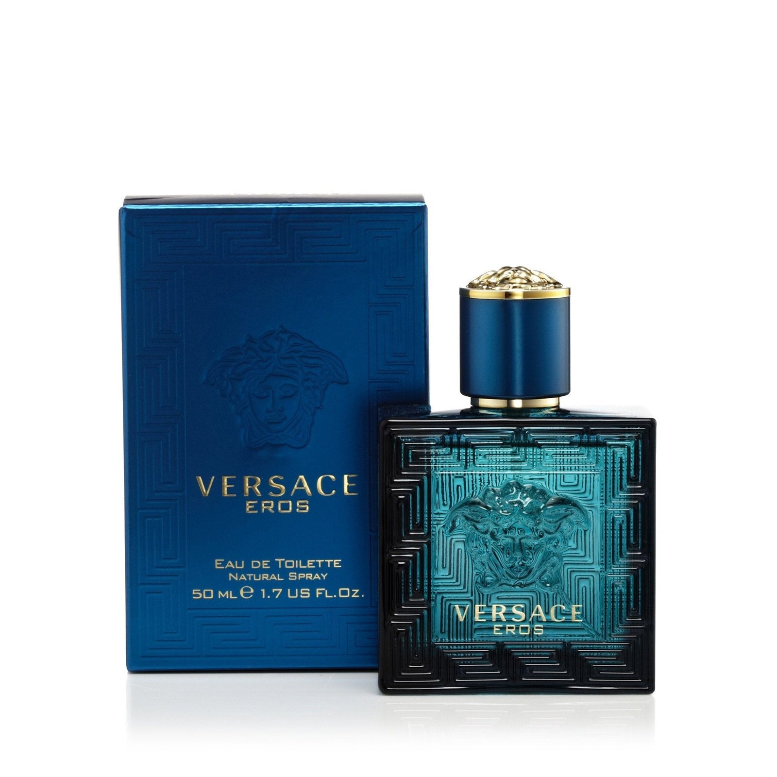 Versace-Eros-Mens-Eau-de-Toilette-Spray-1.7-Best-Price-Fragrance-Parfume-FragranceOutlet.com-Details.jpg Versace Eros Eau De Toilette for Men - Fragrance - Image 1