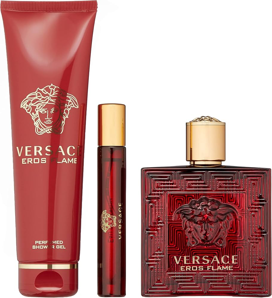 Versace_Eros_Flame_3PC_GiftSet.png Versace Eros Flame 3-Piece Gift Set for Men - Fragrance - Image 1